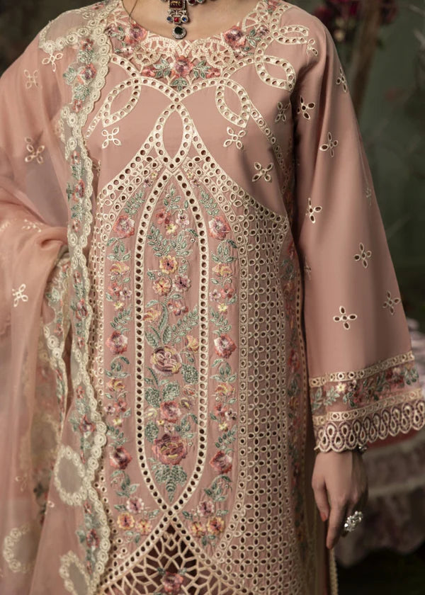 Zara Shahjahan Lawn Chikenk-Kari Embroidered Three Piece ZSJ-6169