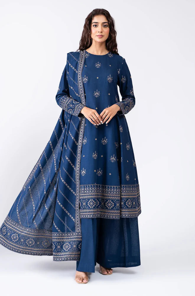 Bareeze FCC-193 Zinc Embroidered Lawn Three Piece Lawn Collection