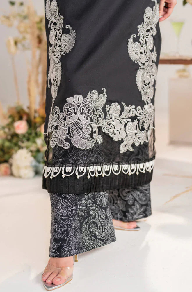 Jazmin - 3PC Lawn Embroidered Suit - B 02
