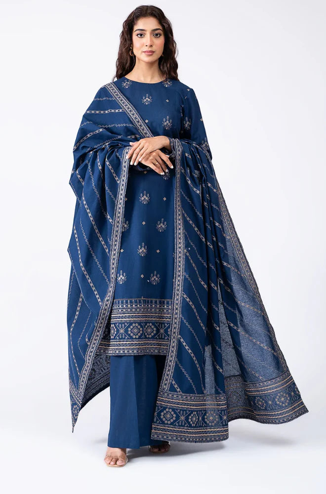 Bareeze FCC-193 Zinc Embroidered Lawn Three Piece Lawn Collection