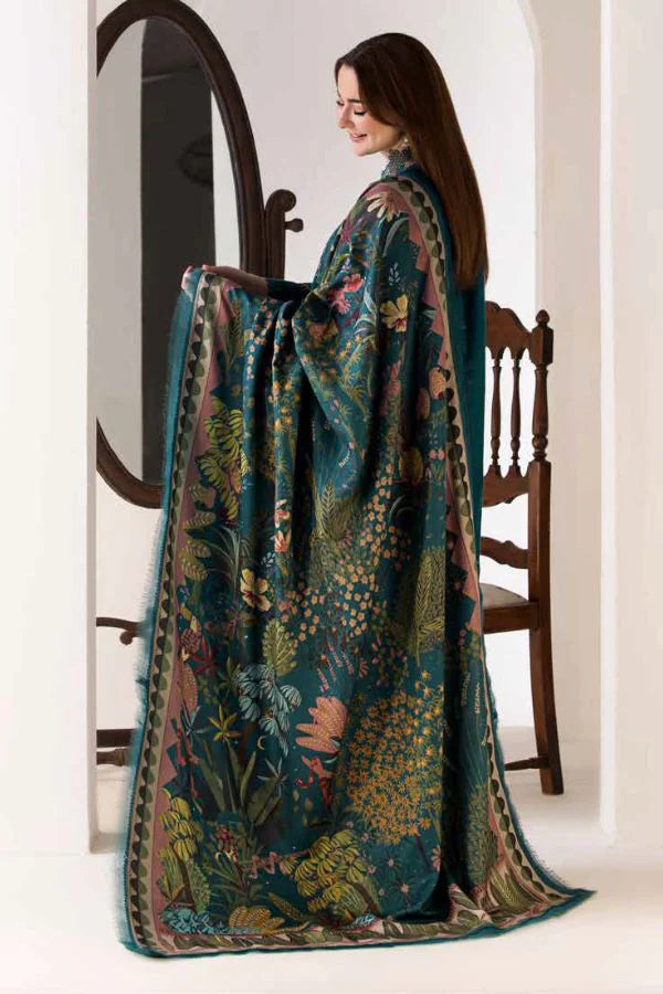 Sobia Nazir Lawn Embroderd Three Piece SB-01