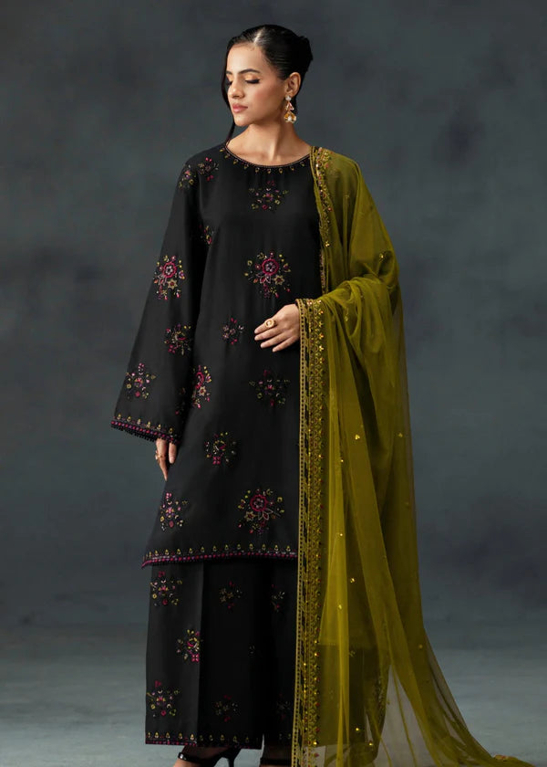 Laam Embroidered lawn Three Piece LM-044