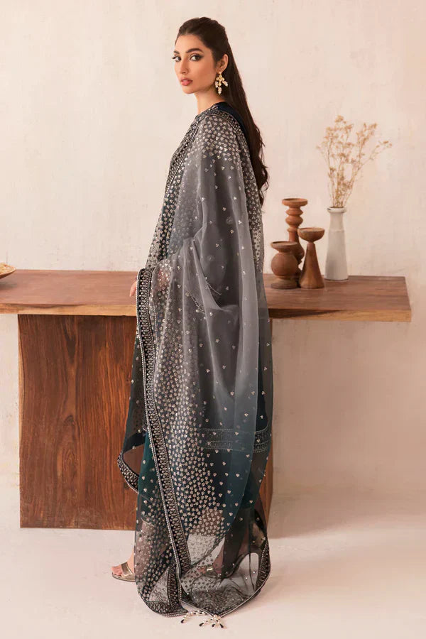 Zainab Chottani Velvet Embroiderd Three Piece ZC-73