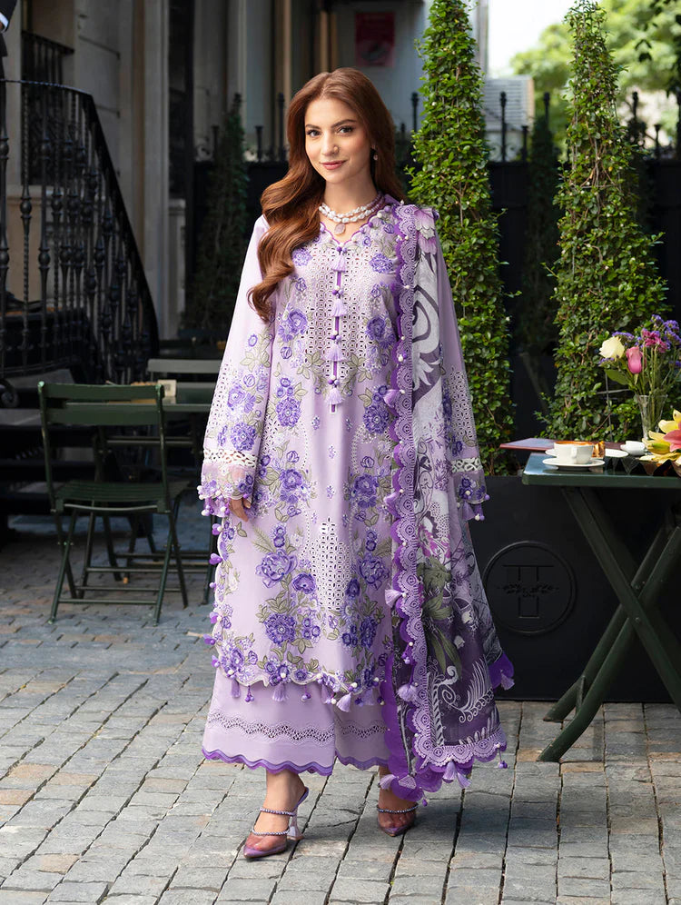 Jade Lawn Chikenk-Kari Embroidered Three Piece JD-71