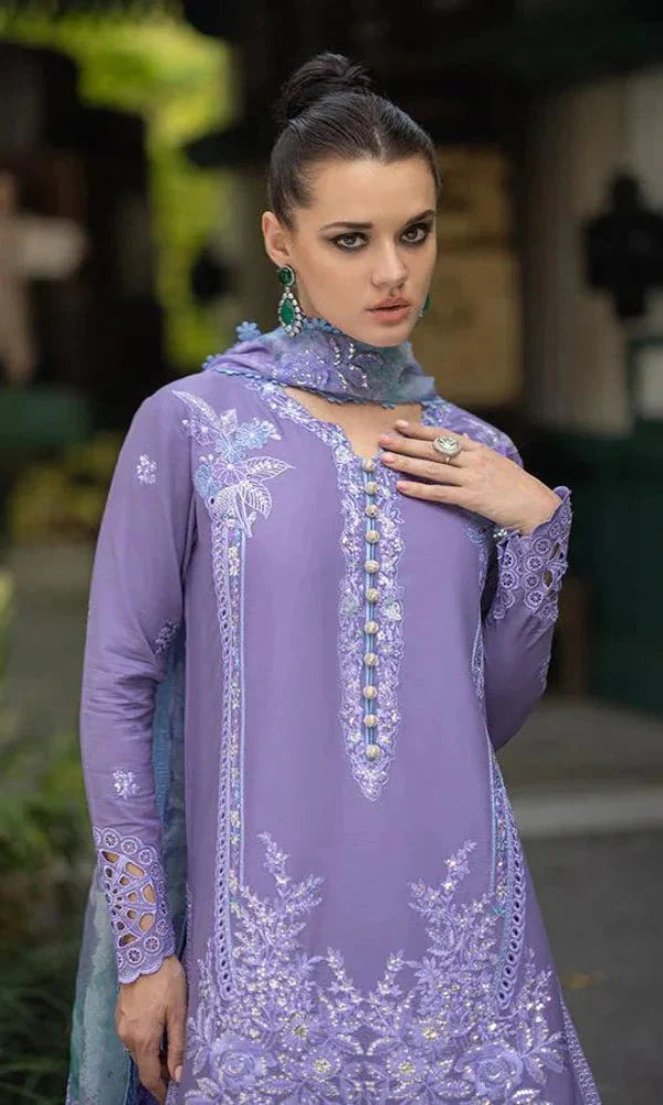 Mushaq - 3PC Chickan Kari Embroidered Lawn Suit _ KP978