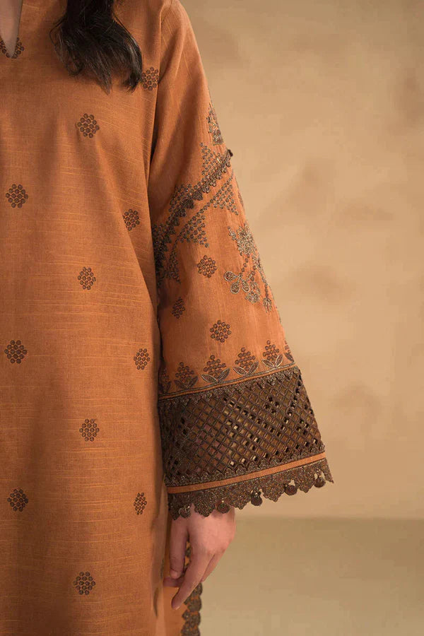 NIshat Embroidered lawn Three Piece NL-4545