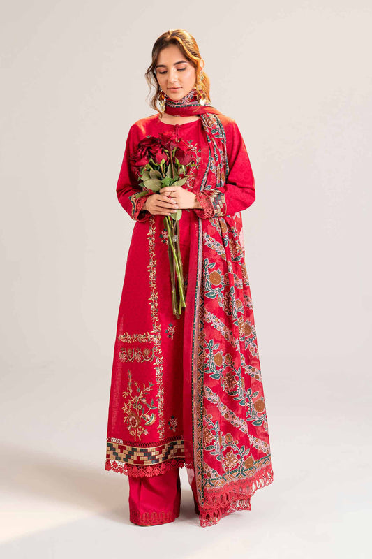 Nishat Dahank Embroiderd Three Piece NT-01