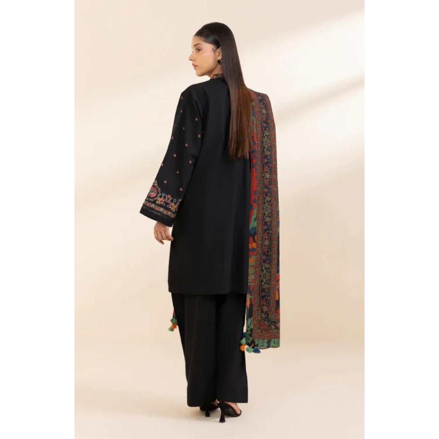 Gul Ahmad Embroiderd Three Piece GA-028