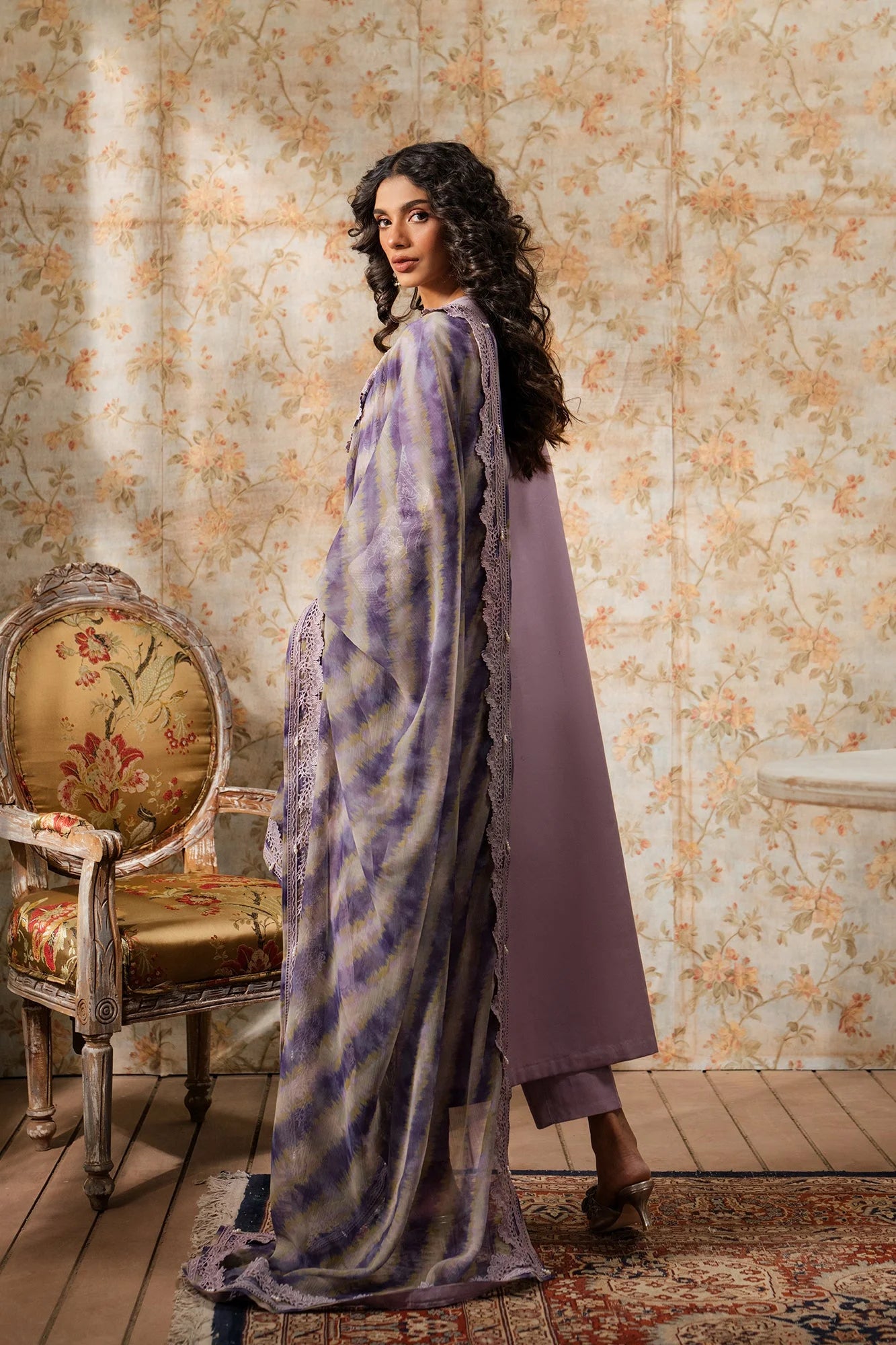 Ethnic 3 Piece Embroidered Lawn Suit ET 02