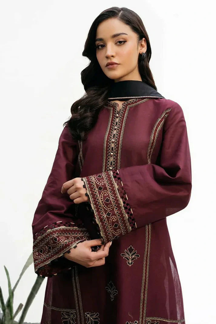 Jazmin Lawn Embroidered Three Piece JZ-112