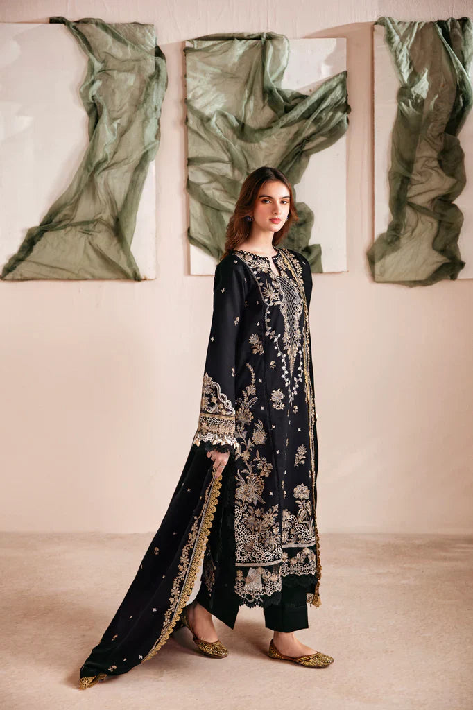 Florent Lawn Embroiderd Three Piece FL-01
