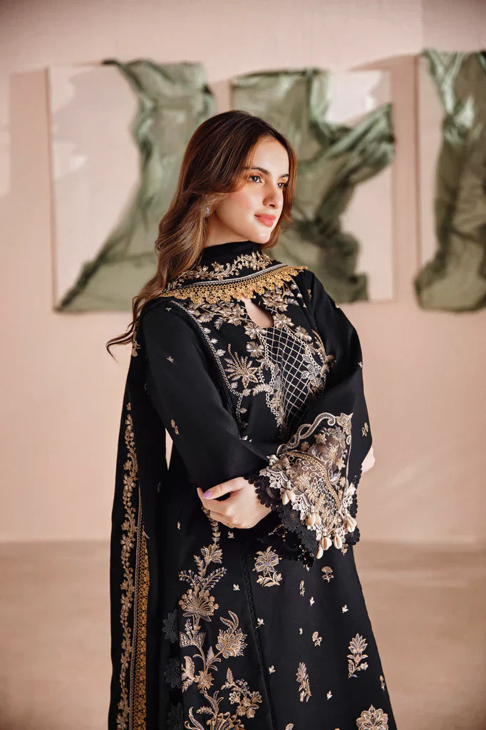 Florent Lawn Embroiderd Three Piece FL-01