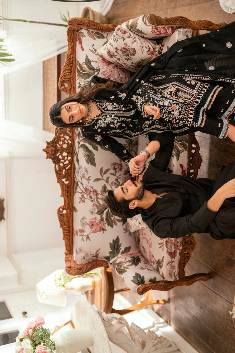 Qalamkar Embroidered Dhanak Three Piece QL-1050
