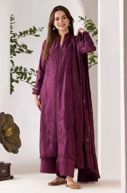 Sobia Nazir Luxury Embroidered Dahank Three Piece Collection SB-055