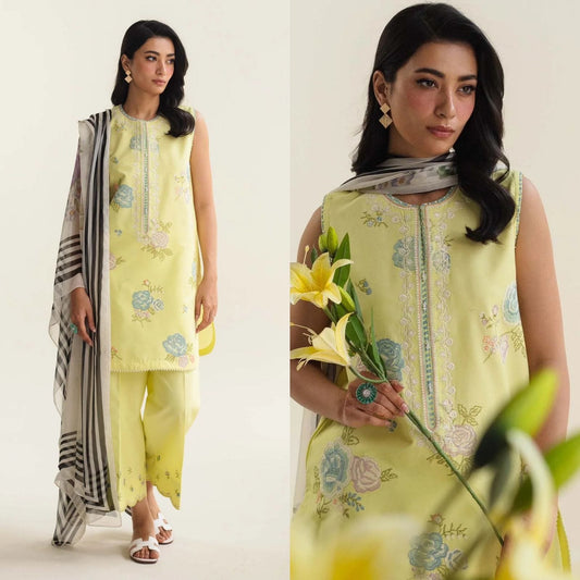 Eid Collection COCO-04 Lawn Embroidered 3Pc