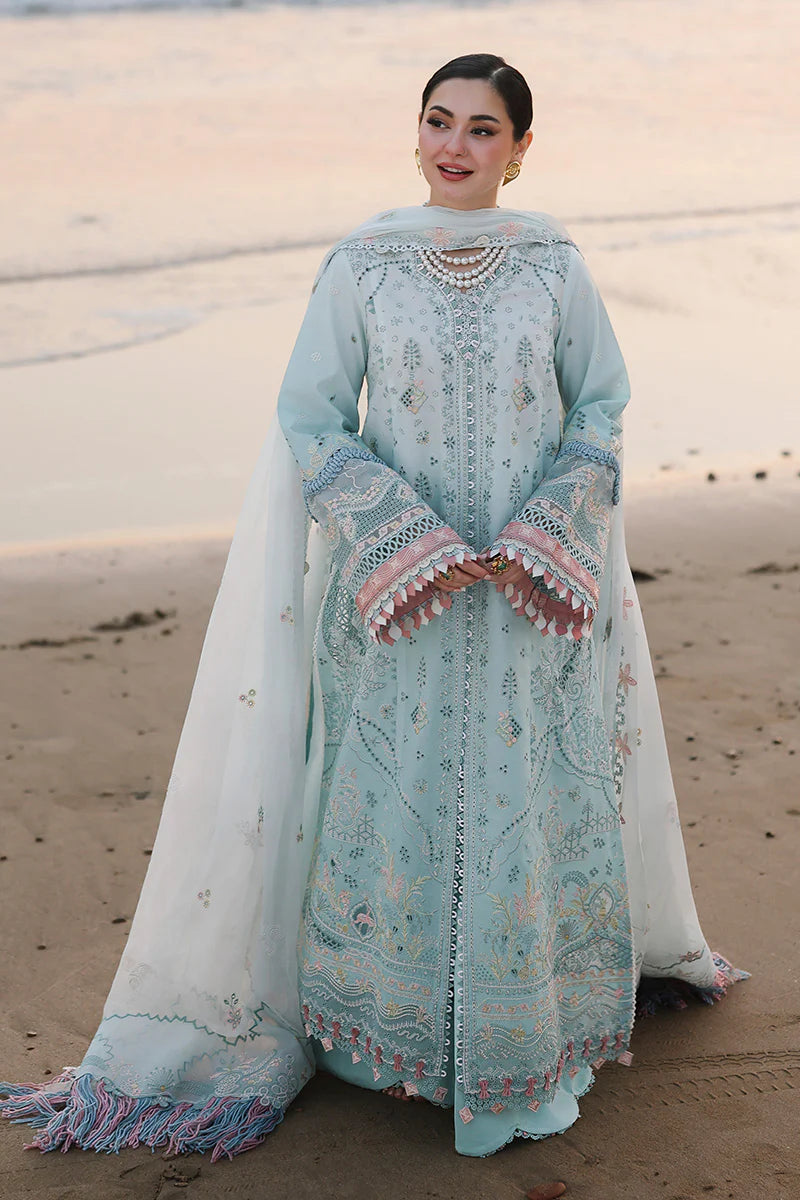 Qalamkar Lawn Chikenk-Kari Embroidered Three Piece QL-1070