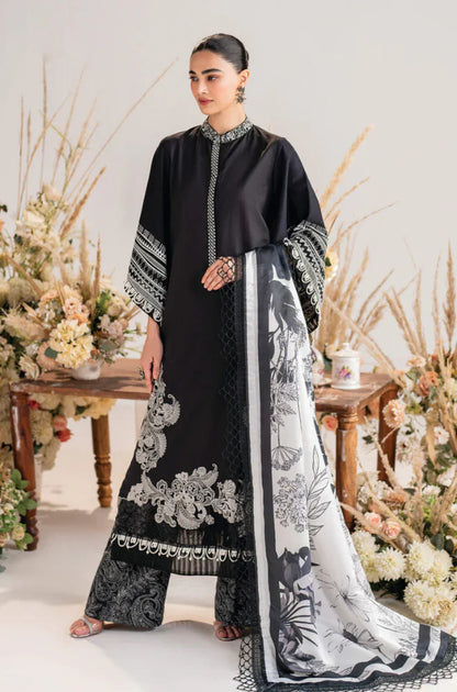 Jazmin - 3PC Lawn Embroidered Suit -  B 02