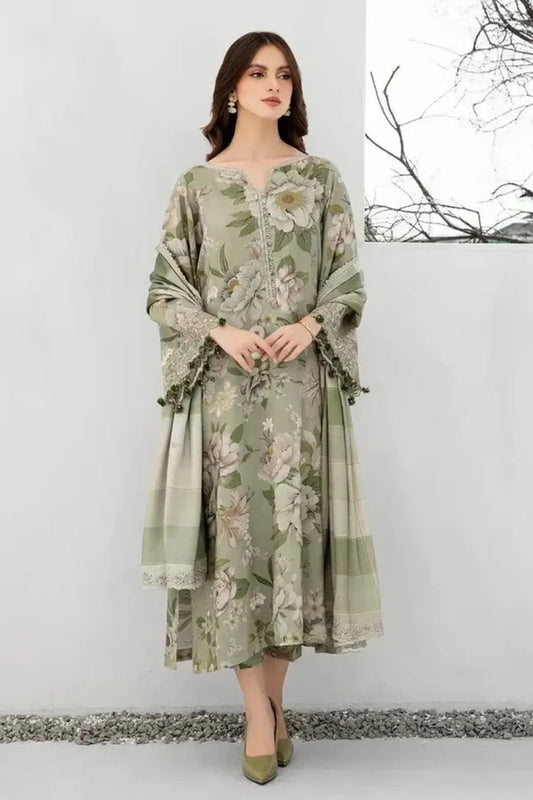Baroque D-792 printed three piece