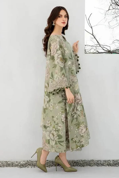 Baroque D-792 Khaddar printed three piece