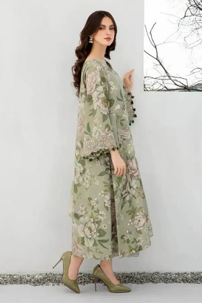 Baroque D-792 printed three piece