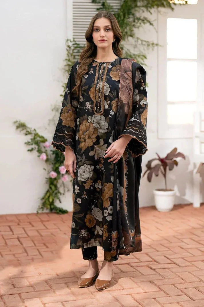 Baroque D-100 Printed three piece suit