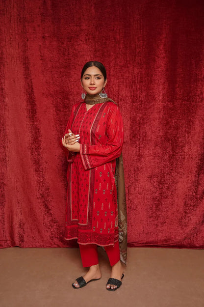 Urge UR-601 Khaddar Printed 3pc