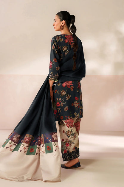 Baroque D-189 Khaddar Printed three piece