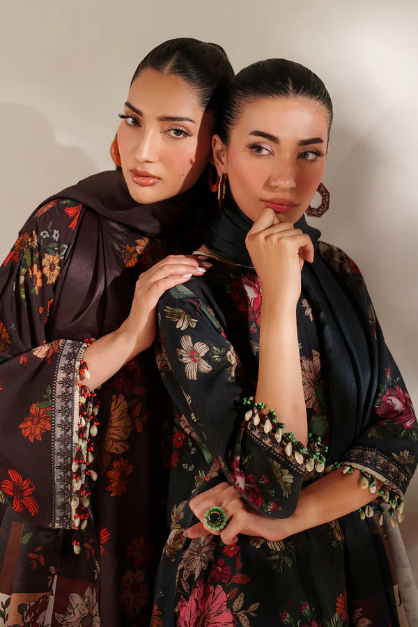 Baroque D-189 Khaddar Printed three piece