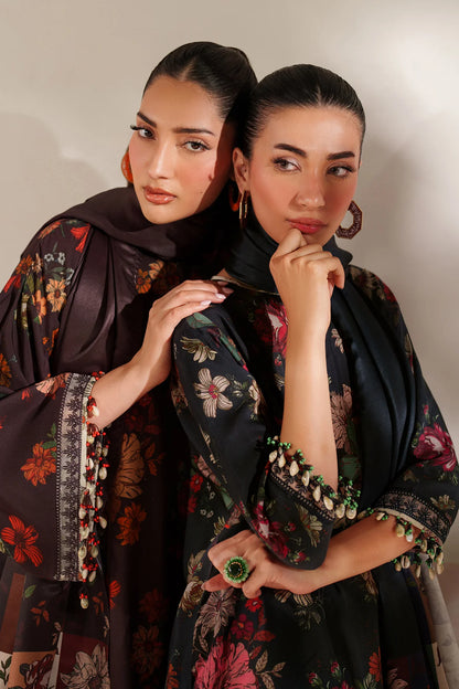 Baroque D-190 Khaddar Printed three piece
