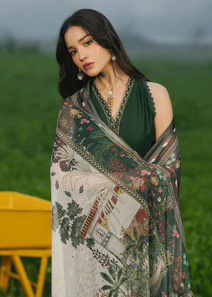 IZEL Embroidered lawn Three Piece IZ-07
