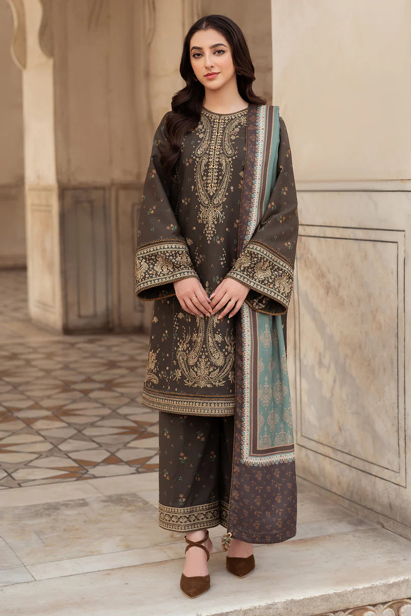 Sapphire SP-76 Lawn Embroidered 3pc