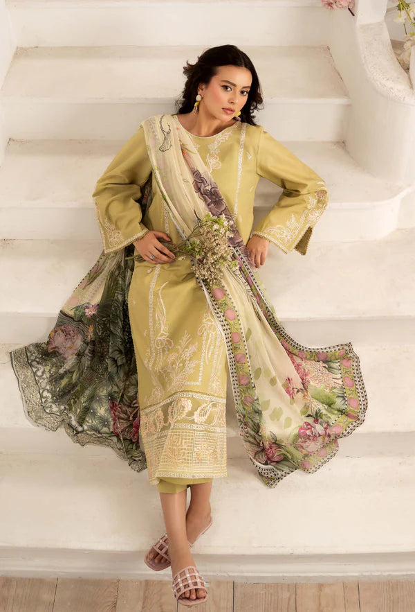 Inara Dahank Embroiderd Three Piece INR-01