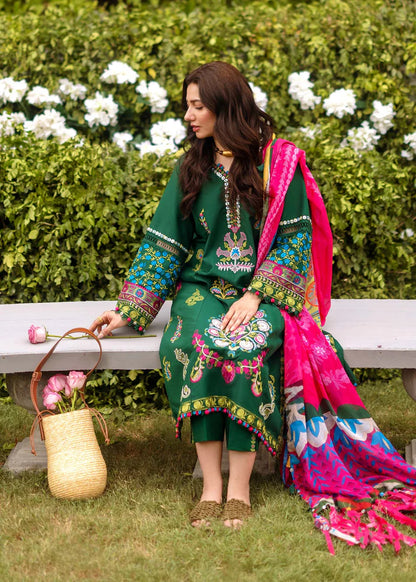 Sadaf Fawad Khan Dahank Embroiderd Three Piece ADA-01
