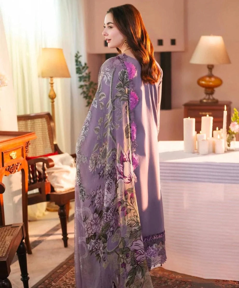 JADE Lawn Chiken-kari Embroiderd Three Piece JD-587