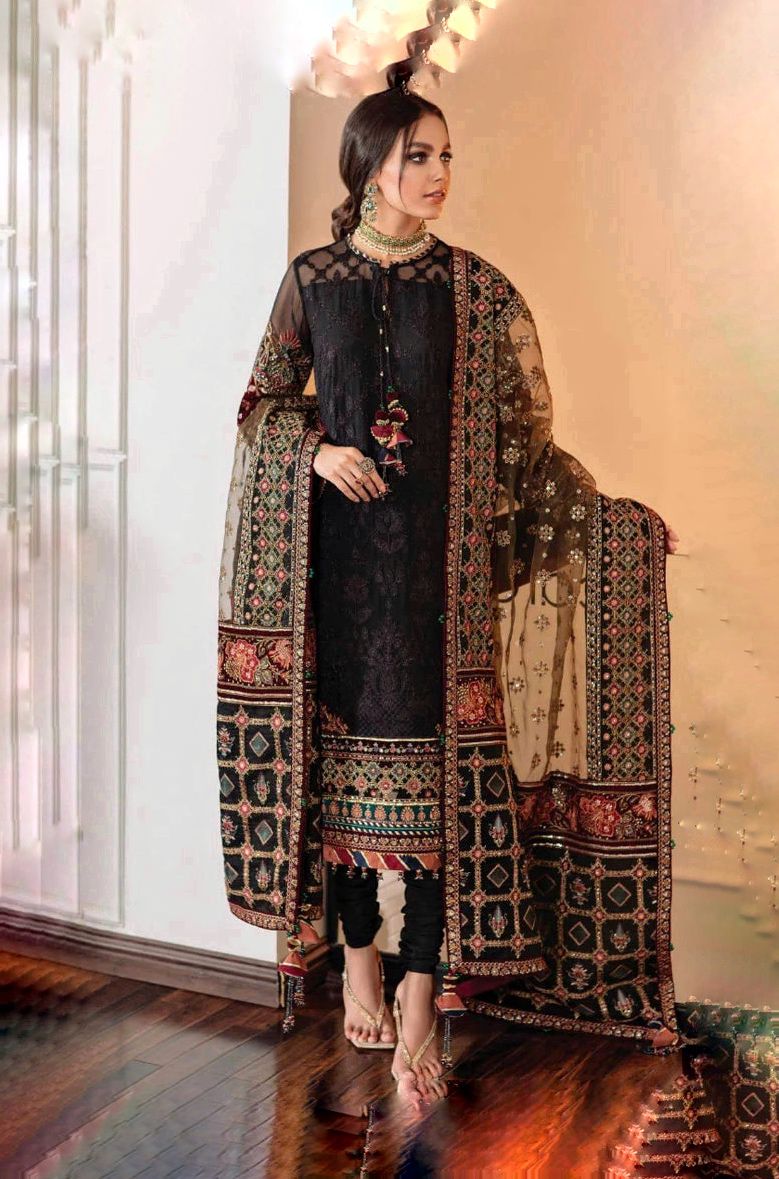 Baroque Lawn Embroidery Three Piece BQR 055