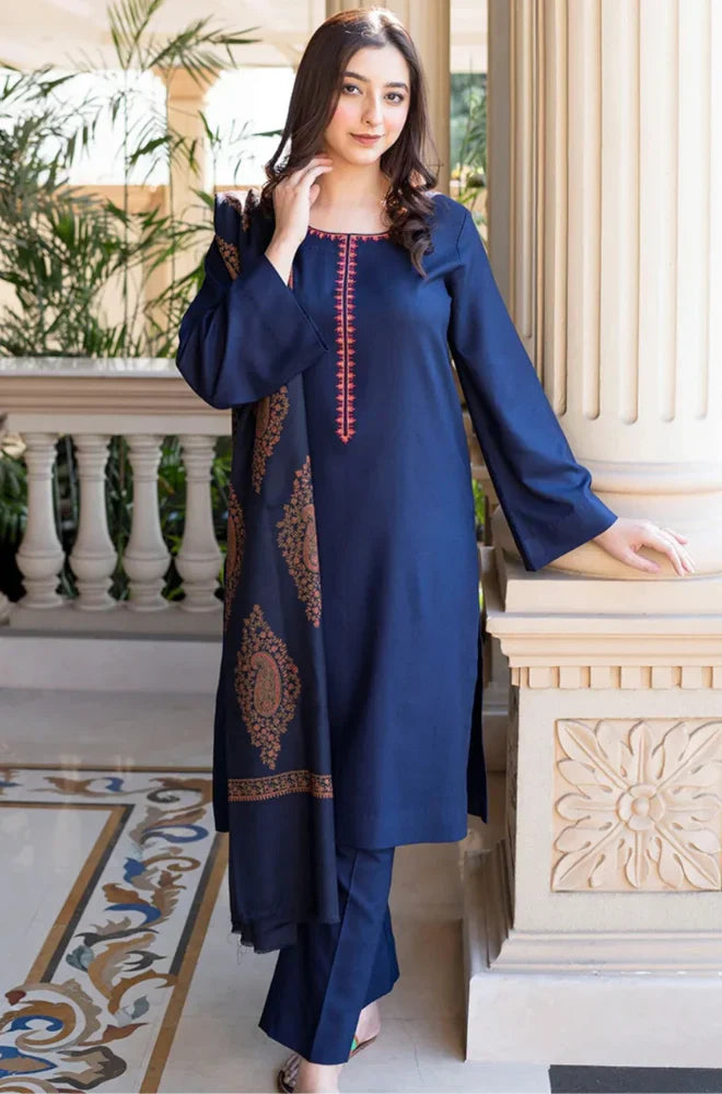 ASLING BEAUTIFUL BLUE DAHANK THREE PIECE