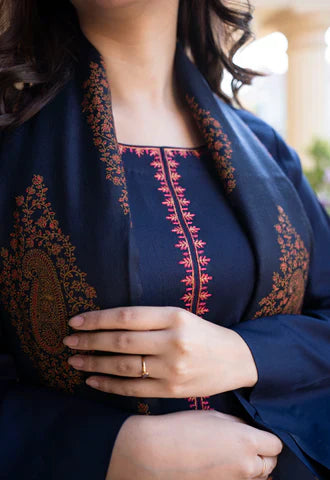 ASLING BEAUTIFUL BLUE DAHANK THREE PIECE