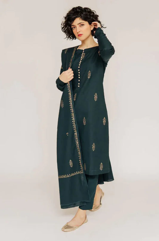 jazmin Three Piece Winter Collection J-0758