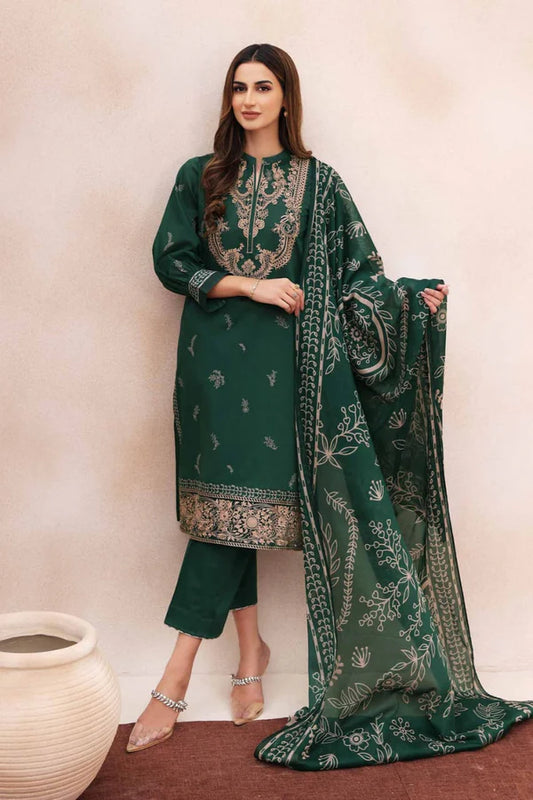 Sapphire Embroidered Dhanak Three Piece SPL-758