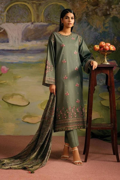 sapphire Embroidered lawn Three Piece SP-716