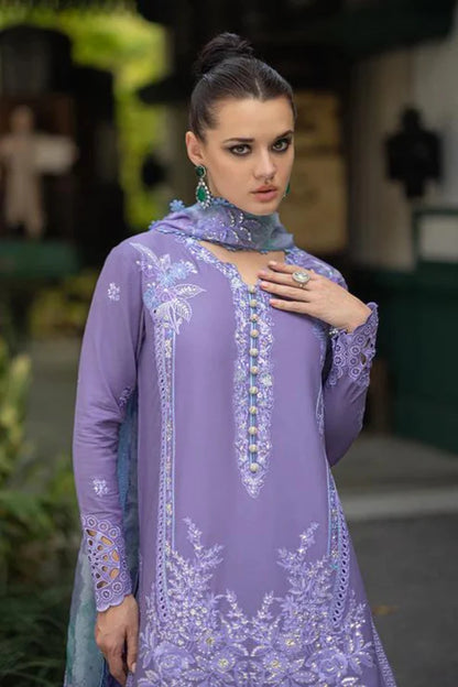 Mushaq - 3PC Chickan Kari Embroidered Dahank Suit _ KP978