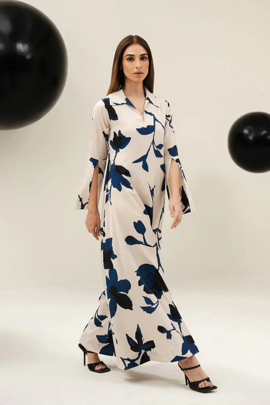 ZC-724 Printed Airjet Viscous Silk two Piece