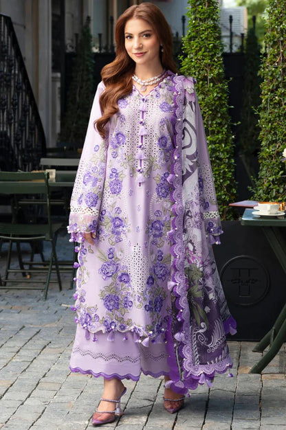 Jade Lawn Chikenk-Kari Embroidered Three Piece JD-71