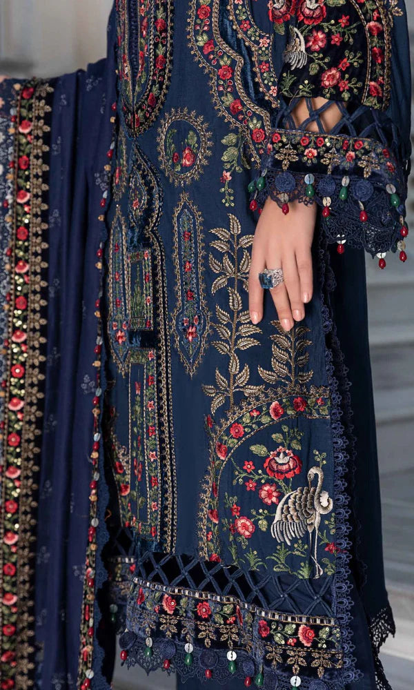 Maria-B Embroidered Dahank Three Piece MB-11