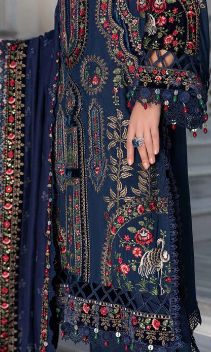 Maria-B Embroidered Dahank Three Piece MB-11