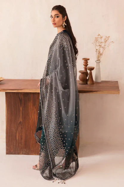 Zainab Chottani Velvet Embroiderd Three Piece ZC-73