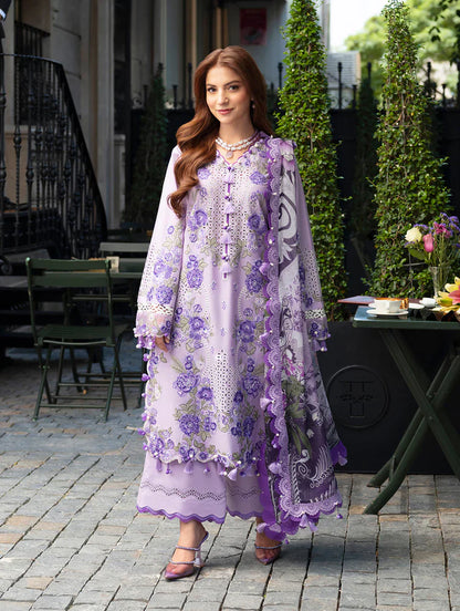 Jade Lawn Chikenk-Kari Embroidered Three Piece JD-71