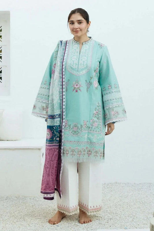 Eid Collection COCO-01  Dhanak Embroidered 3Pc