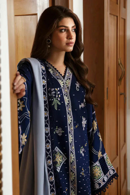 Hussain Rahar Embroidered Dahank Three Piece HR-09