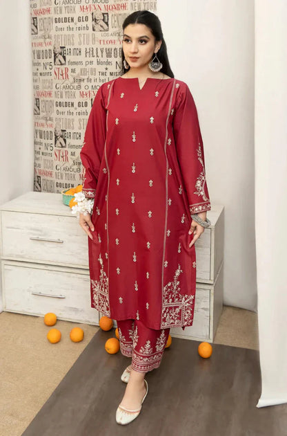 Urge Embroidered lawn Three Piece URL-696